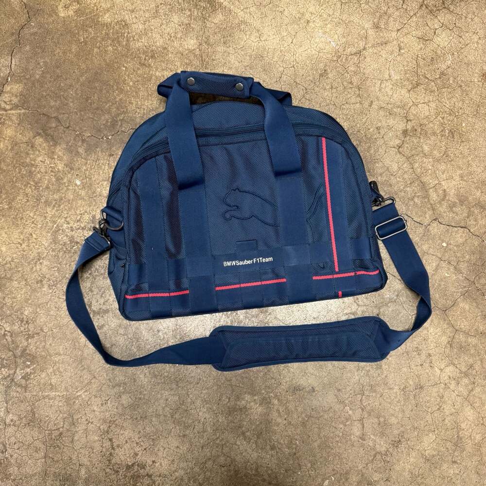 Puma x BMW Sauber F1 Team Nylon 2-Way Shoulder Duffle Bag